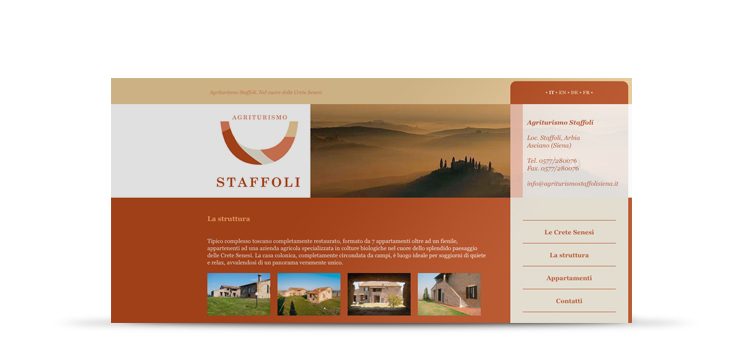 Staffoli | Agriturismo a Siena
